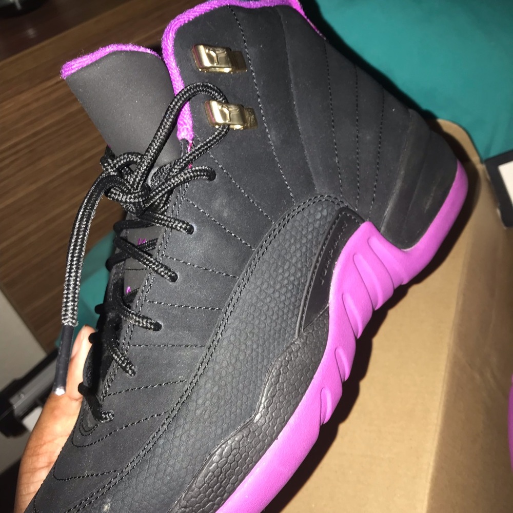 Retro air jordan 12 gs sz 7